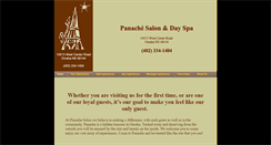 Desktop Screenshot of panachehairandskin.com